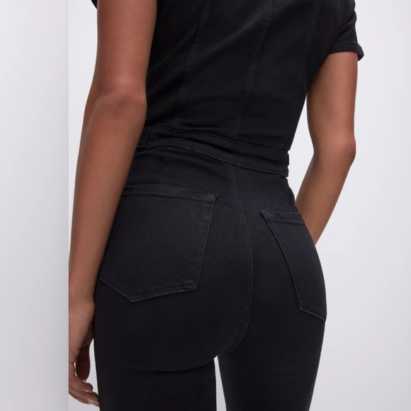 Good American Women's Black Jumpsuit size XL - Picture 5 of 9